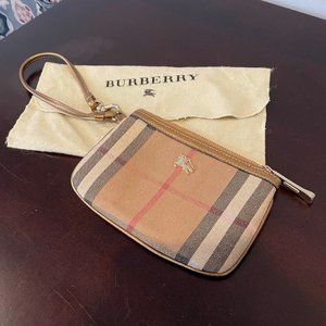 Burberry Wristlet - Classic Plaid